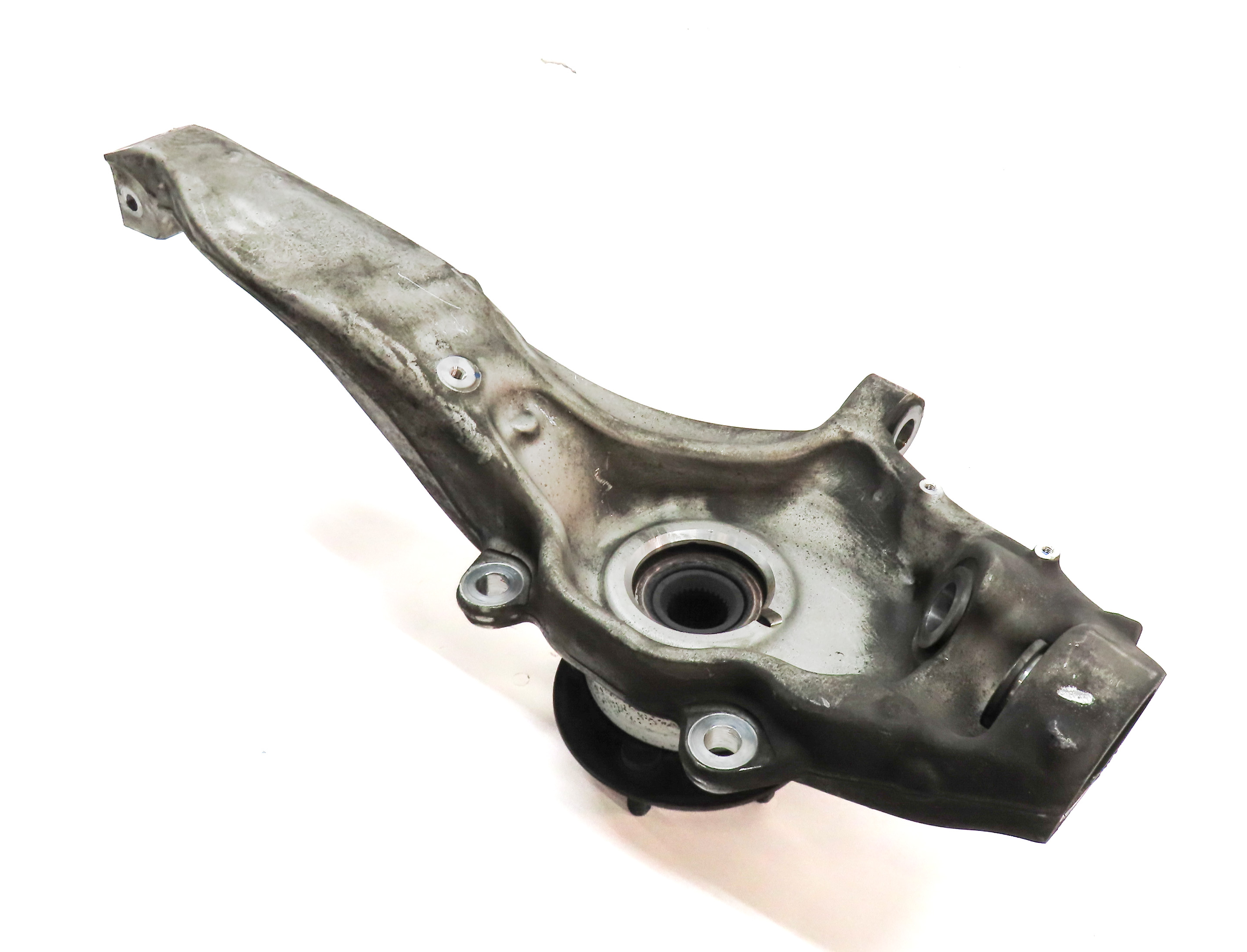 2014-2017 RANGE ROVER SPORT (L494) FRONT LEFT DRIVER SPINDLE KNUCKLE WHEEL HUB — exact item pictured